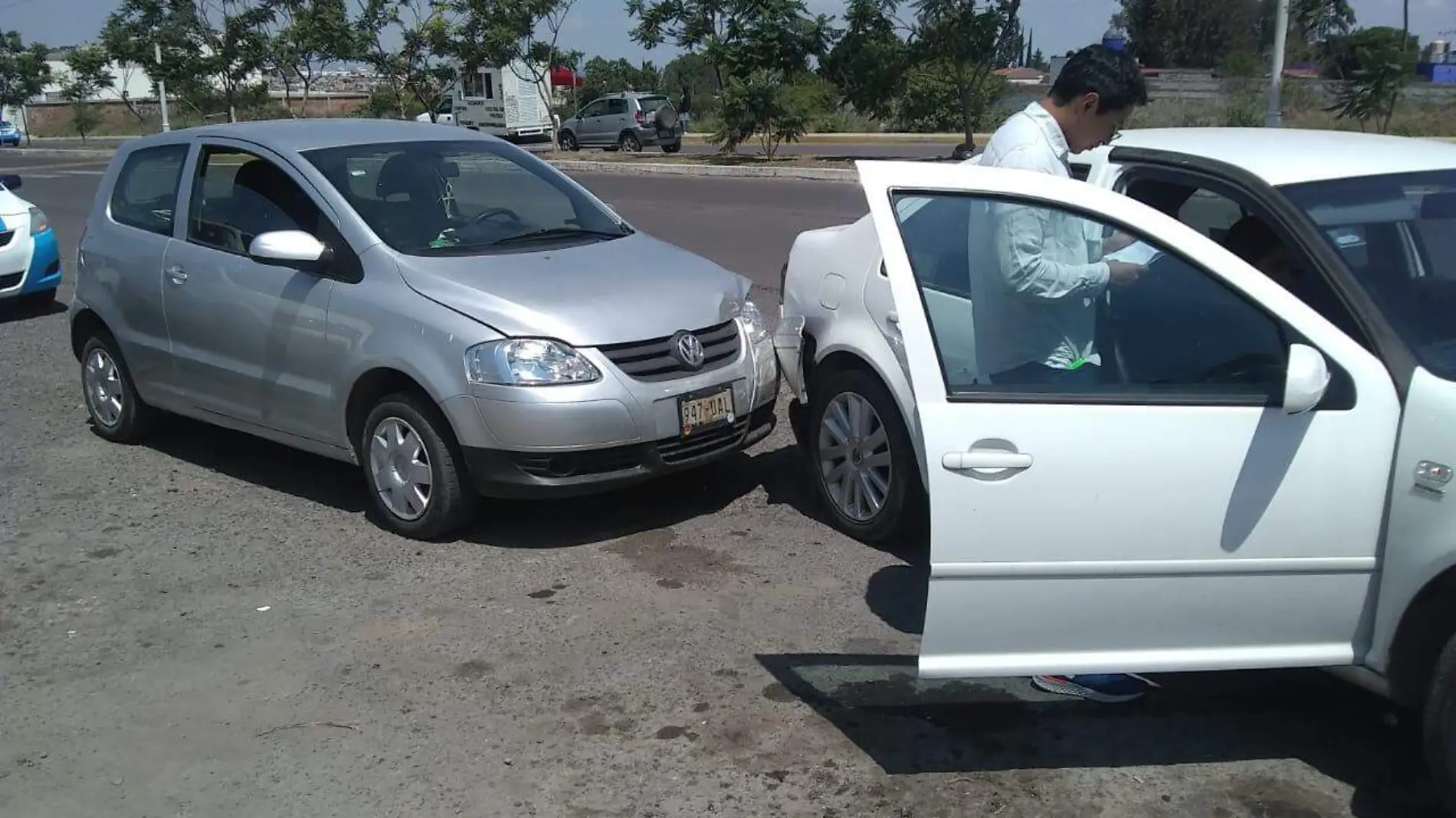 22 AGO CHOQUE OCURRIÓ EN EL EXTERIRO